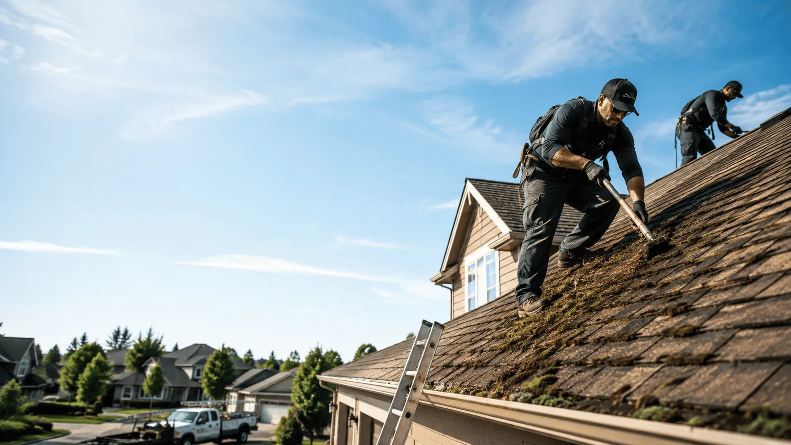 Roof Moss Removal in Menlo Park, CA near me